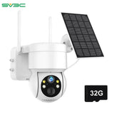 Solar Powered Outdoor Security Camera Wireless Surveillance