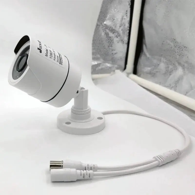 Jienuo 4K AHD CCTV Camera Outdoor Indoor IP66 Night Vision 5MP Home Surveillance - stepyours.com