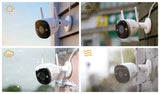 Imou Bullet 2E 5MP Color Night Vision Spotlight Outdoor Camera With Human Detect - stepyours.com