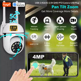 Tuya 4MP Indoor WiFi Camera Two Way Audio and Motion Alerts Plus - stepyours.com