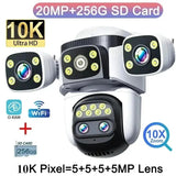 DIFANG 20MP Outdoor Security Camera With 10x Zoom And Auto Tracking - stepyours.com