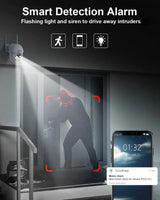 ANRAN 5MP Wired Security Camera With Dual Band WiFi 24x7 IP66 Alexa Compatible - stepyours.com