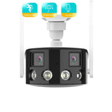 Besder 8MP 4K Dual Lens WiFi IP Camera AI Human Detection Outdoor Security - stepyours.com