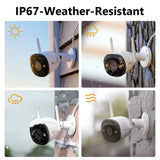 Imou Bullet 2E 5MP Color Night Vision Spotlight Outdoor Camera With Human Detect - stepyours.com