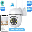 4MP Outdoor WiFi Camera PTZ 2K HD AI Auto Tracking Night Vision - stepyours.com