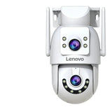 Lenovo 4K Outdoor WiFi Surveillance Camera Dual Lens PTZ IP - Tredruns