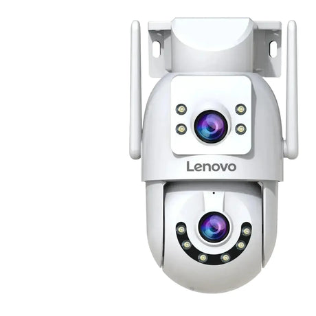 Lenovo 4K Outdoor WiFi Surveillance Camera Dual Lens PTZ IP - Tredruns
