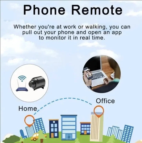 X5 1080P WiFi Night Vision Home Security Camera With Motion Detection - stepyours.com