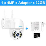 Smart 4K WiFi Outdoor Security Camera With AI Detection