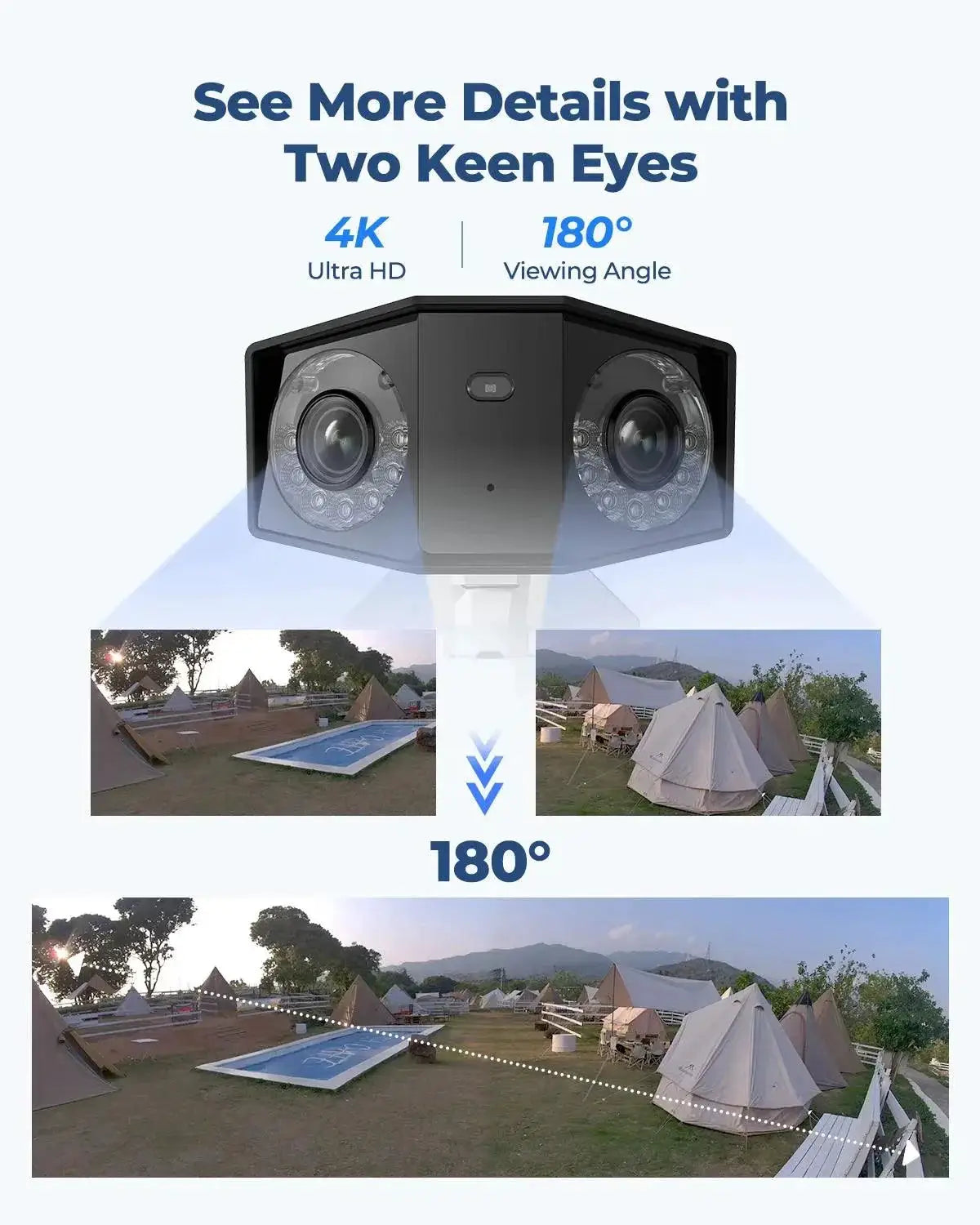 Reolink Duo Outdoor 4K Security Camera With AI Detection