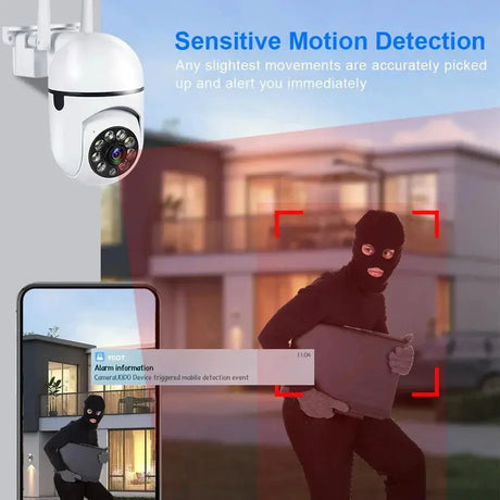 Outdoor WiFi Camera With Color Night Vision Surveillance
