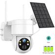 Advanced Solar Powered WiFi PTZ Security Camera Night Vision