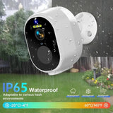 Never Miss A Moment Solar Powered 4MP Battery Spotlight Camera 2K Outdoor Tuya - stepyours.com