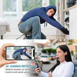 1080P WiFi Night Vision Mini Security Camera Baby Monitor