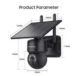 Shiwojia Wifi Wireless PTZ Solar Camera 4G SIM Outdoor 4MP