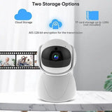 1080P WiFi PTZ Security Camera With Night Vision Features