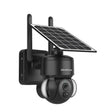 SHIWOJIA Mini Solar Camera 4G Wifi PTZ 3MP 4X Zoom - Tredruns