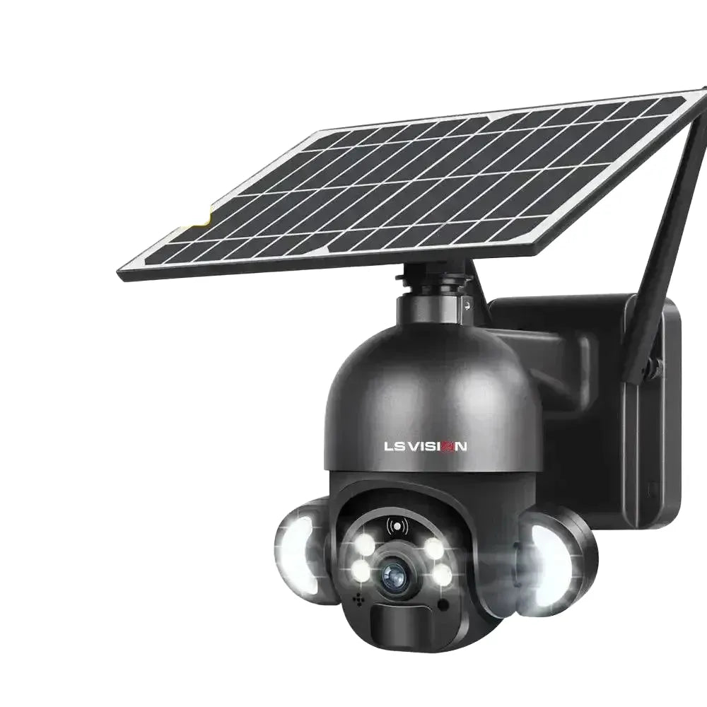 Solar Security Camera Outdoor Surveillance With WiFi Power