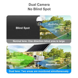 V380 Pro Solar 8MP 4K Wireless Camera - Dual Lens, 4G PIR Night Vision - stepyours.com