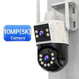 Smart PTZ WiFi Security Camera With AI Tracking Outdoor