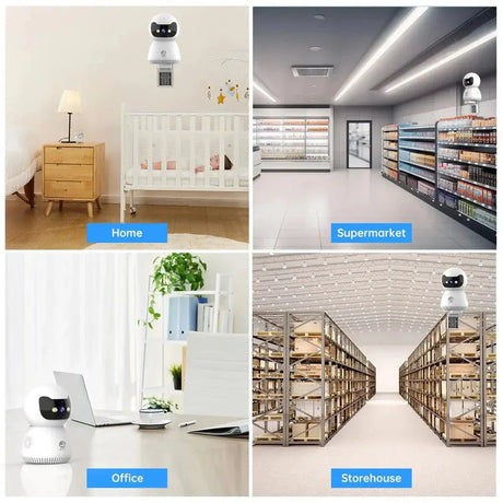 5MP AI Smart IP Security Camera With Night Vision Plus