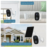 LS Vision Solar Powered Outdoor Security Camera Pro