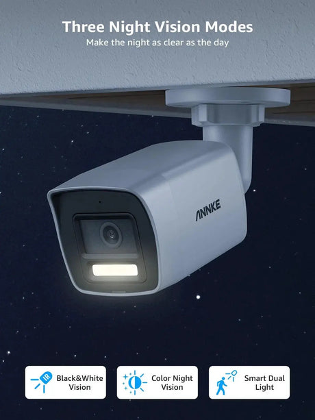ANNKE 8MP 4K PoE IP Surveillance Camera With Night Vision