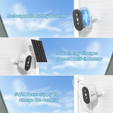 ANRAN C2 2K Battery Wireless Security Camera - 2.4G WiFi IP65 Weatherproof - stepyours.com