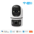Moes Tuya WiFi 4MP Dual Lens Indoor Cam With Night Vision Motion Two Way Audio - stepyours.com
