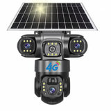 Solar 4G IP Camera 15MP HD Outdoor Night Vision Weatherproof Security - stepyours.com