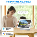 ANRAN Wireless Battery Solar Security Camera Floodlight Color Night Vision - stepyours.com