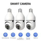Ease Life App Light Bulb Security Camera Outdoor Wireless 5GHz 360 Degree E27 - stepyours.com