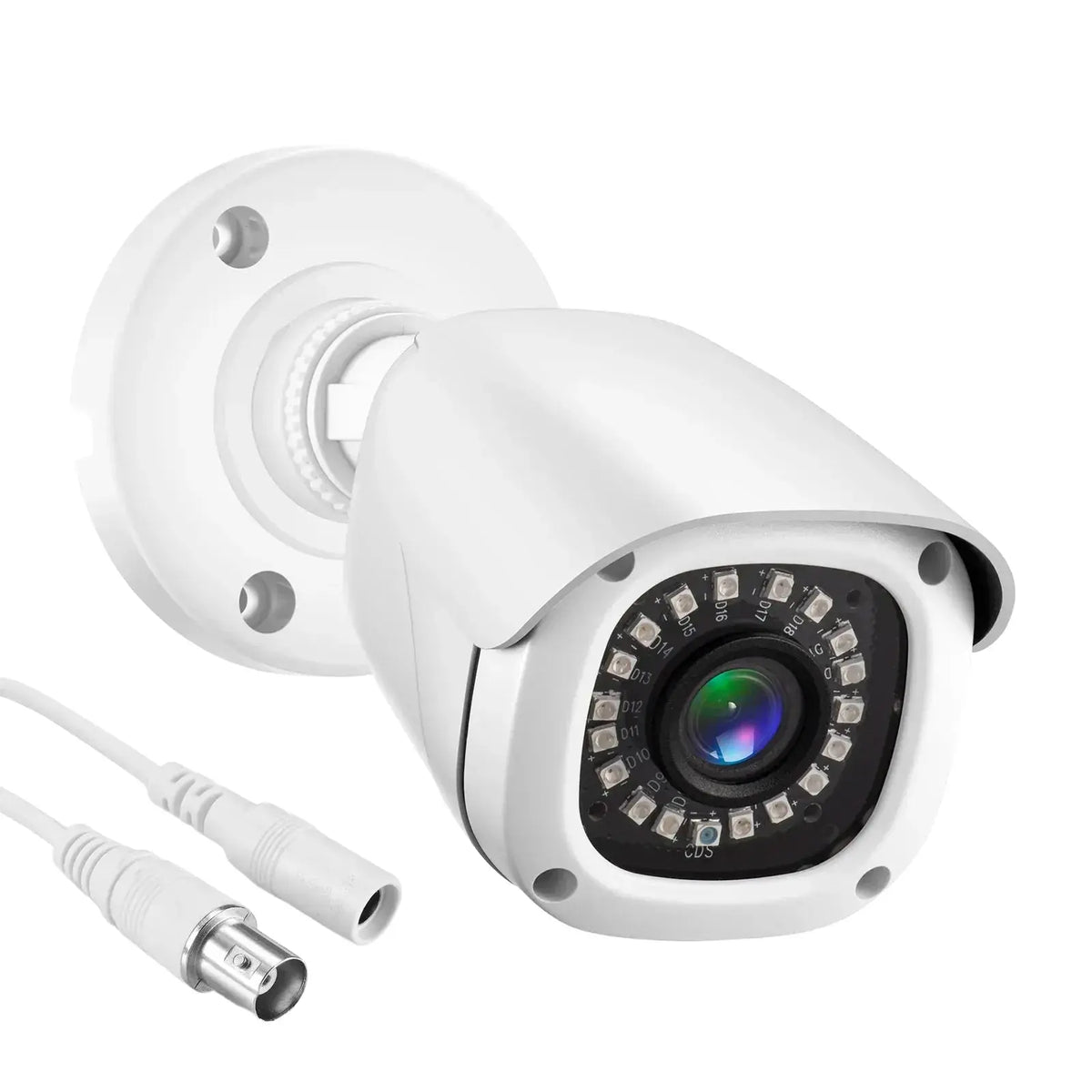 Gadinan 5MP AHD Outdoor Bullet Camera With Wired Coax HD Night Vision - stepyours.com