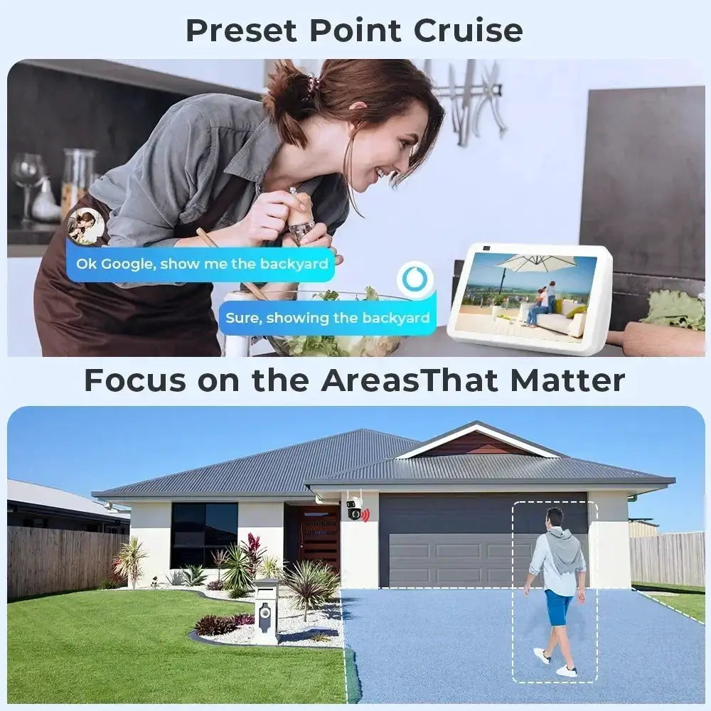 BELIA 4K 8MP WiFi Surveillance Camera With Dual Lens - Tredruns