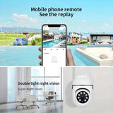 1080P Wireless Security Camera With Color Night Vision 2 Way Audio Pan Tilt Zoom - stepyours.com