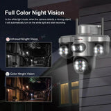 LS Vision 20MP Solar WiFi Surveillance Camera V380 Pro 10X Optical Zoom Outdoor - stepyours.com