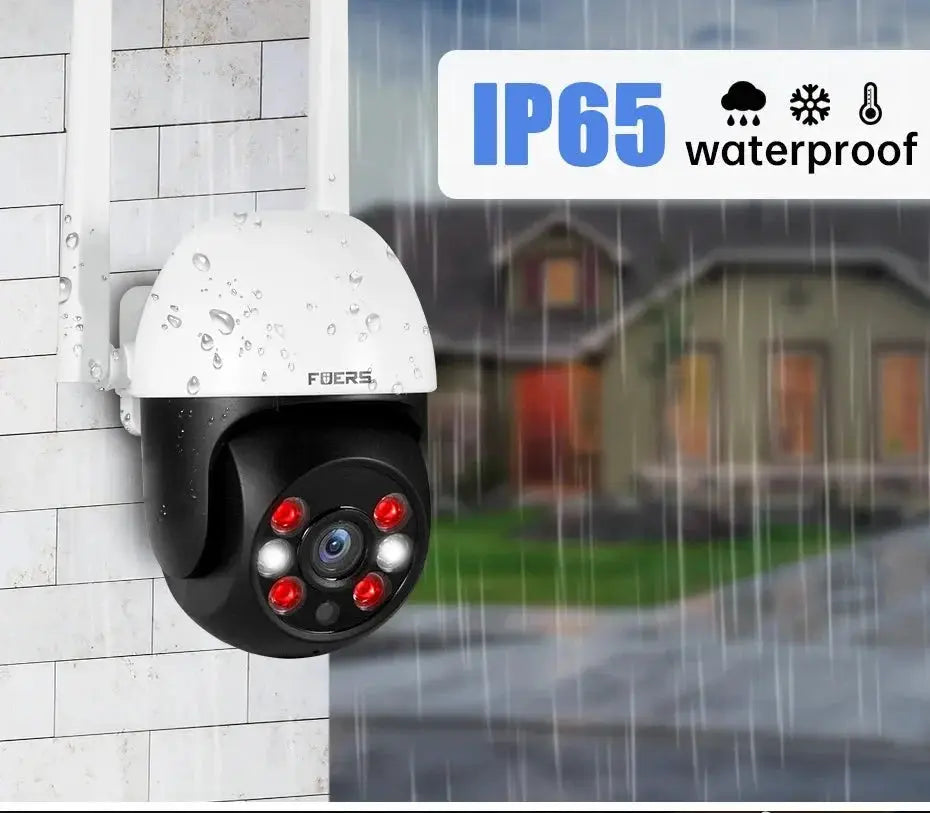 Fuers 8MP Outdoor IP Camera - Auto - Tracking and Tuya Smart Life Compatible - stepyours.com