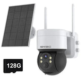 Solar Powered Outdoor Security Camera Wireless Surveillance