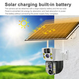 V380 Pro Solar 8MP 4K Wireless Camera - Dual Lens, 4G PIR Night Vision - stepyours.com