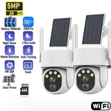 Solar Powered Outdoor Security Camera Advanced Surveillance