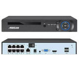 8MP POE NVR Smart Security Camera System AI Face Recognition