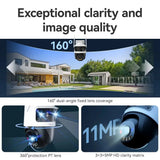 IMOU Cruiser Triple Lens Outdoor Camera Red Blue Warning Light PTZ WiFi - stepyours.com