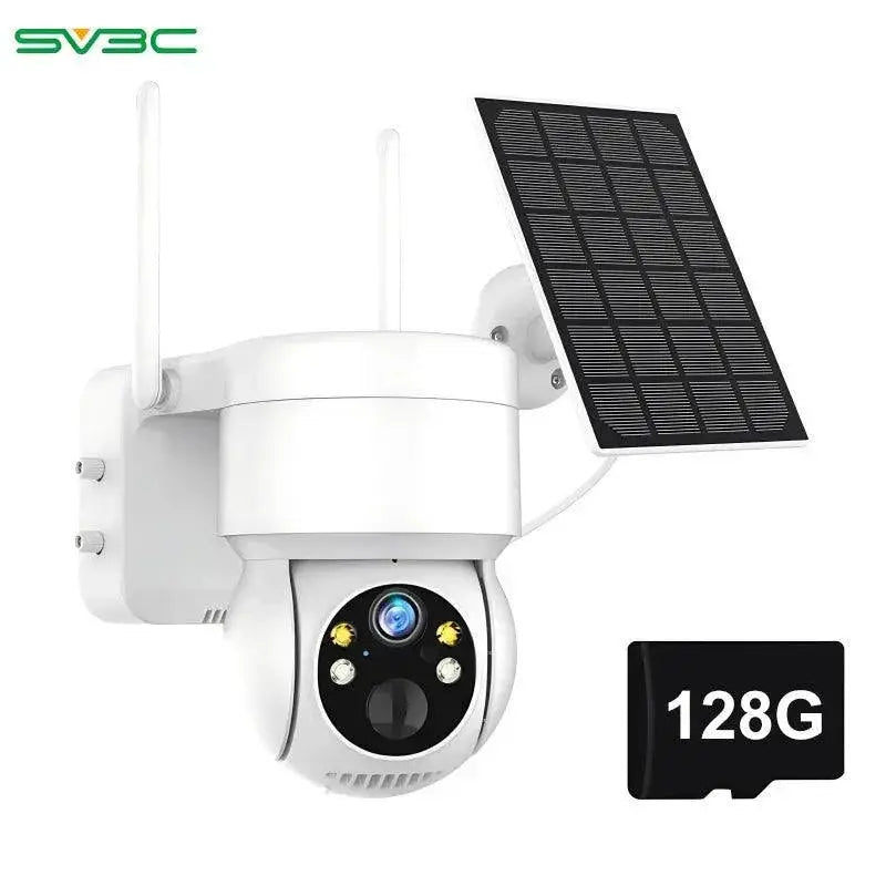 Solar Powered Outdoor Security Camera Wireless Surveillance