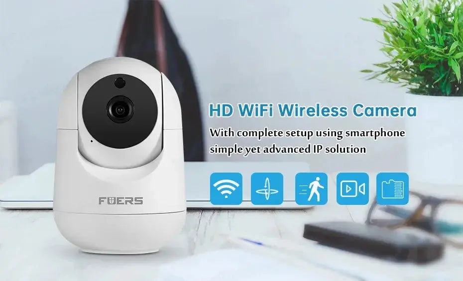 Fuers 5MP WiFi Camera Tuya Smart Home Security Monitor - Tredruns