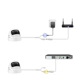 ANNKE 4K 8MP Dual - Lens Outdoor PoE Camera - 180 - Degree Wide View - stepyours.com