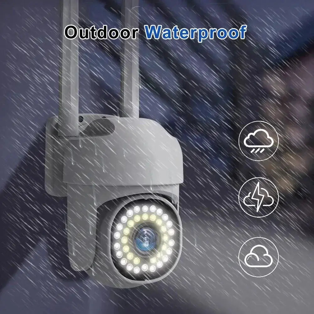 Yoosee 5MP Outdoor IP Camera Weatherproof IP66 360 PTZ Night Vision - stepyours.com