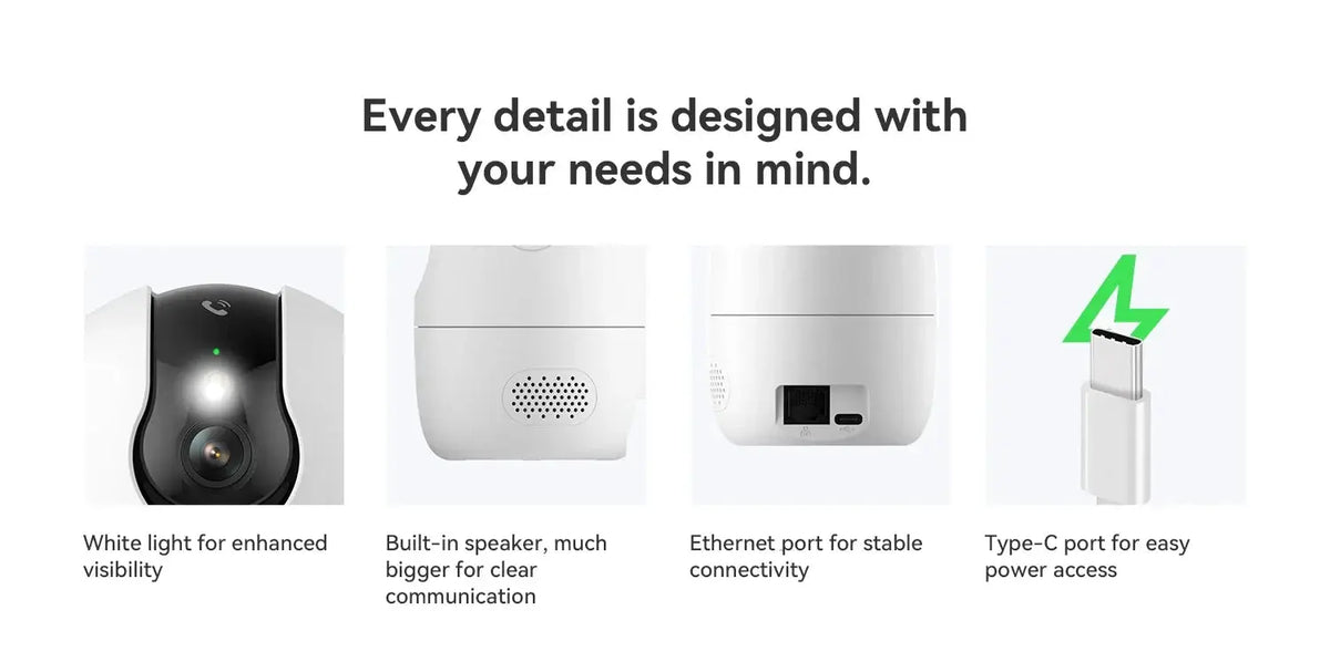 Imou Ranger 2C Pro 3MP WiFi Camera With AI Detection 360 Coverage Two Way Talk - stepyours.com