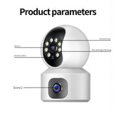 Tuya 8MP Dual Lens WiFi IP Camera - Color Night Vision With Auto Tracking - stepyours.com