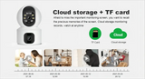 Tuya 8MP Dual Lens WiFi IP Camera - Color Night Vision With Auto Tracking - stepyours.com
