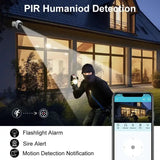 Vstarcam CB54 TZ 2K Solar Wireless Battery Security Camera With PIR Motion Alarm - stepyours.com